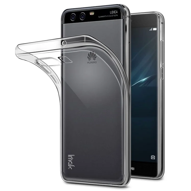 IMAK Stealth Clear Soft Case TPU Mobile Cover for Huawei P10 - Transparent