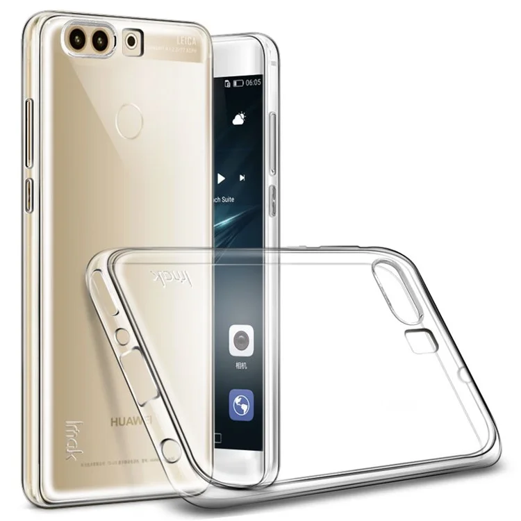 IMAK Stealth Clear Soft Case TPU Phone Cover for Huawei P10 Plus - Transparent