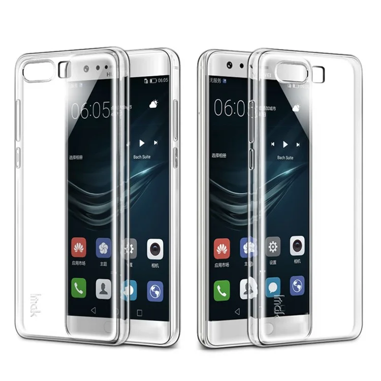 IMAK Stealth Clear Soft Case TPU Phone Cover for Huawei P10 Plus - Transparent