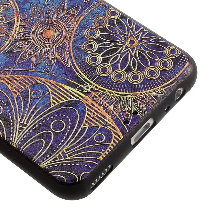 Embossed TPU Case for Huawei P10 - Mandala Flowers