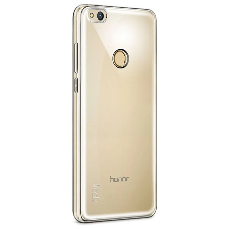IMAK Stealth Clear Soft Case TPU Cover for Huawei P8 Lite (2017) / Honor 8 Lite + Screen Protector Film
