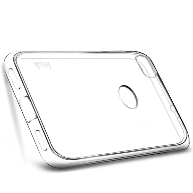 IMAK Stealth Clear Soft Case TPU Cover for Huawei P8 Lite (2017) / Honor 8 Lite + Screen Protector Film
