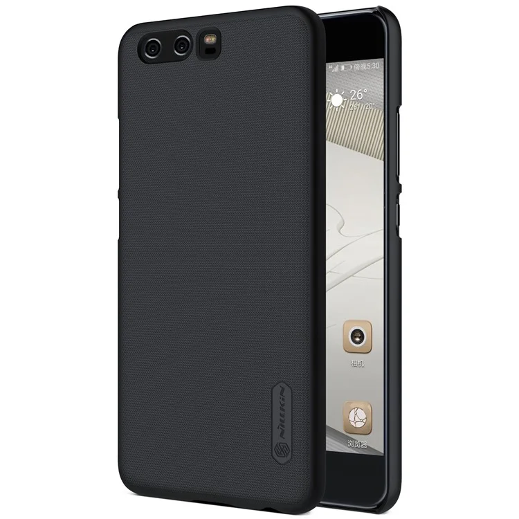 NILLKIN Super Frosted Shield PC Cell Phone Case for Huawei P10 Plus - Black
