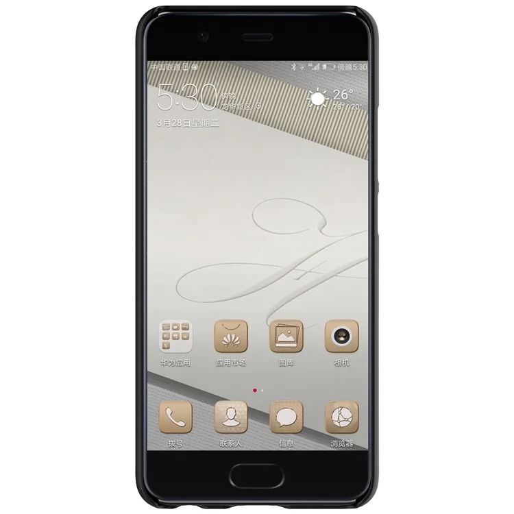 NILLKIN Super Frosted Shield PC Cell Phone Case for Huawei P10 Plus - Black