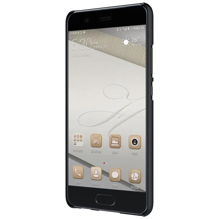 NILLKIN Super Frosted Shield PC Cell Phone Case for Huawei P10 Plus - Black