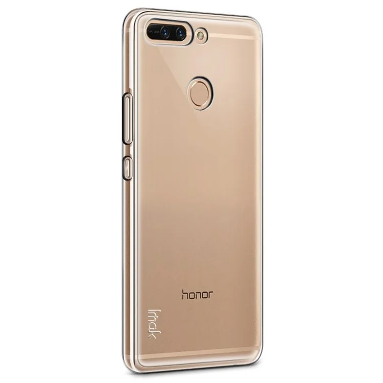 IMAK Stealth Clear TPU Soft Case with Screen Protector Film for Huawei Honor 8 Pro / Honor V9 - Transparent