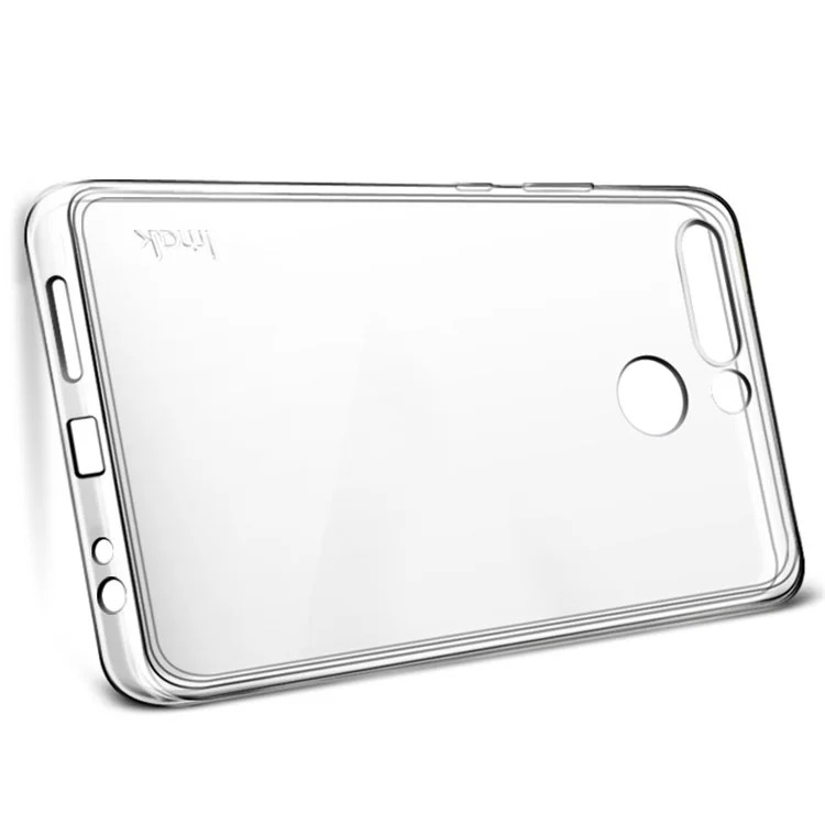IMAK Stealth Clear TPU Soft Case with Screen Protector Film for Huawei Honor 8 Pro / Honor V9 - Transparent