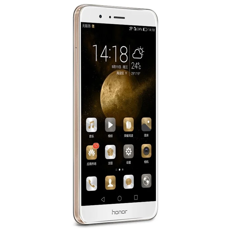 IMAK Stealth Clear TPU Soft Case with Screen Protector Film for Huawei Honor 8 Pro / Honor V9 - Transparent