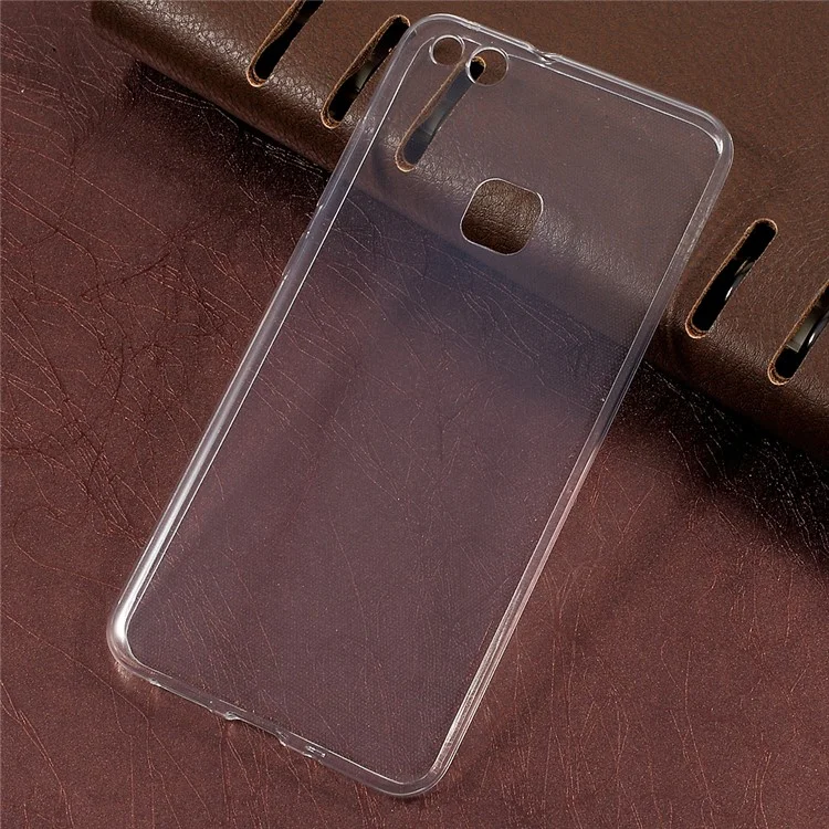 Ultrathin 0.6mm TPU Cell Phone Case for Huawei P10 Lite - Transparent