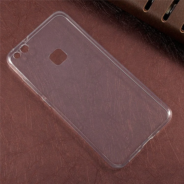 Ultrathin 0.6mm TPU Cell Phone Case for Huawei P10 Lite - Transparent
