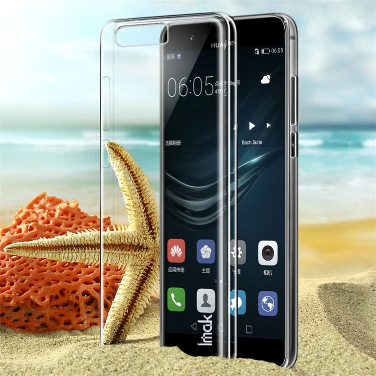 IMAK Clear Wear-resistant Hard Shell Cover Case for Huawei P10