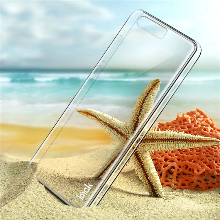 IMAK Clear Wear-resistant Hard Shell Cover Case for Huawei P10