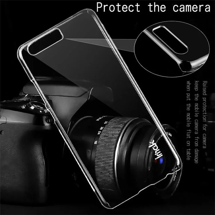 IMAK Clear Wear-resistant Hard Shell Cover Case for Huawei P10