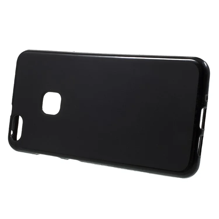 Matte Skin TPU Phone Cover Case for Huawei P10 Lite - Black