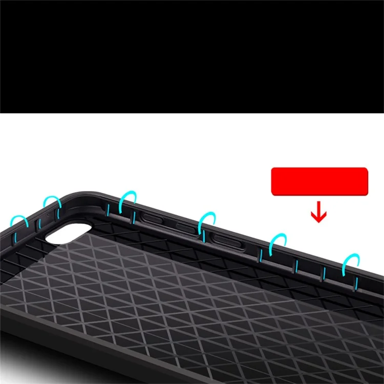 Four Corners Air-cushioning Drop-proof TPU Mobile Shell for Huawei P10 Lite - Quote
