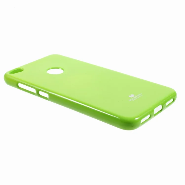 For Huawei P8 Lite (2017) / Honor 8 Lite MERCURY GOOSPERY Flash Powder TPU Shell Case - Green