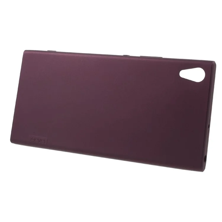 X-LEVEL Guardian Series Matte TPU Mobile Phone Case for Sony Xperia XA1 Ultra - Wine Red