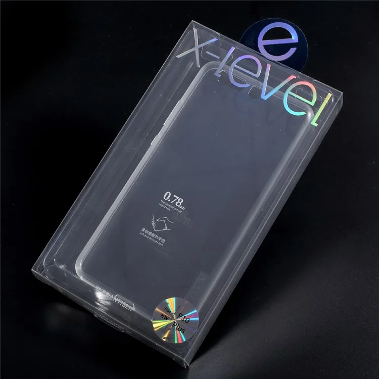 X-LEVEL Soft TPU Protective Mobile Phone Cover for Huawei P10 Plus - Transparent
