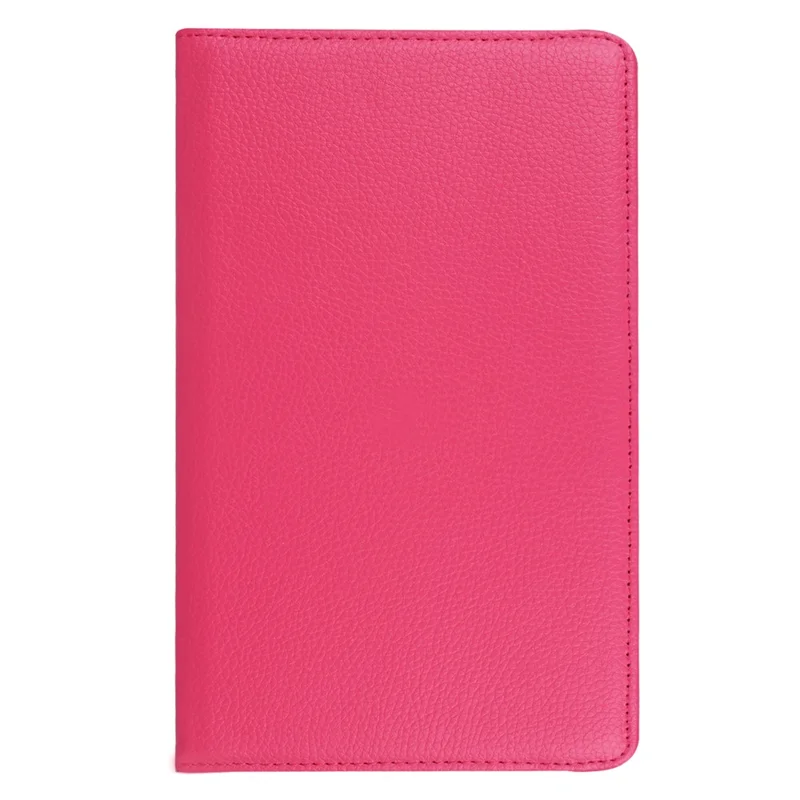 Litchi Skin Leather 360 Degree Rotary Stand Tablet Shell for Huawei Mediapad T3 8.0 - Rose