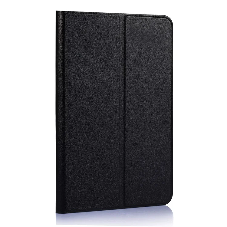 Sand-like Texture Stand Protective Leather Cover for Huawei MediaPad T3 10.0/Huawei Honor Play Pad 2 9.6-inch - Black