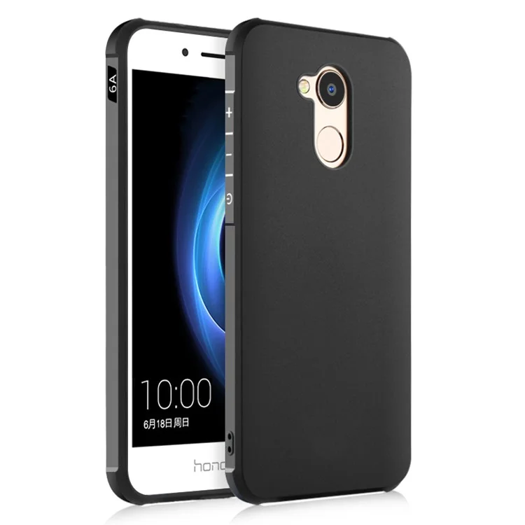 Drop-proof TPU Protection Mobile Phone Back Casing for Huawei Honor 6A / Honor 5C pro - Black