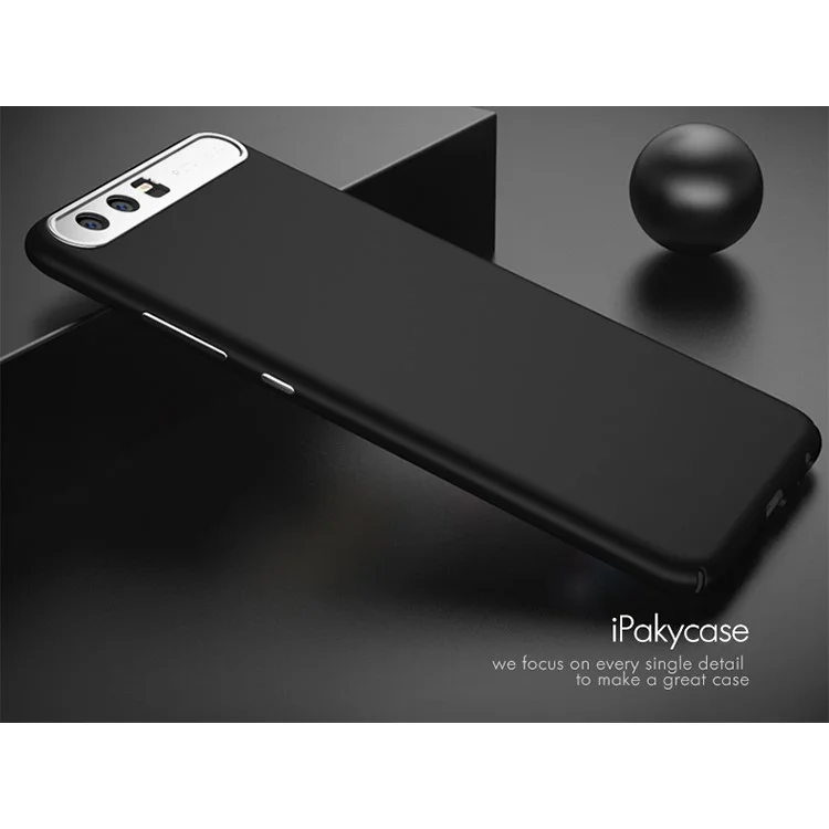 For Huawei P10 IPAKY Matte PC Protection Hard Case - Black