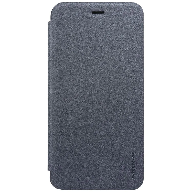 NILLKIN Sparkle Series Flip Leather Case for Huawei Nova 2 Plus - Black