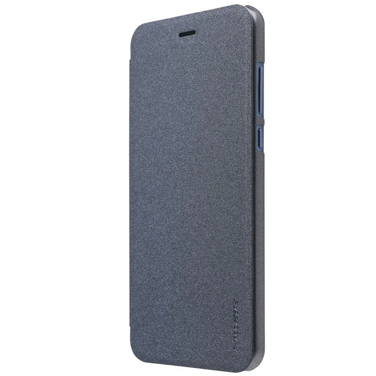 NILLKIN Sparkle Series Flip Leather Case for Huawei Nova 2 Plus - Black