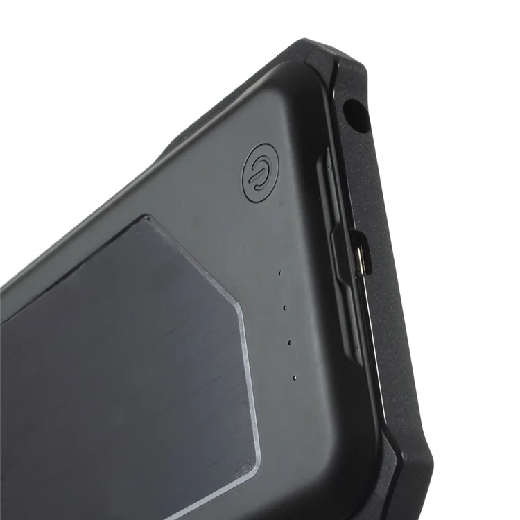 IFANS MFI Certified 4000mAh Battery Charger Case for iPhone 6 Plus / 6s Plus with Metal Plate - Black