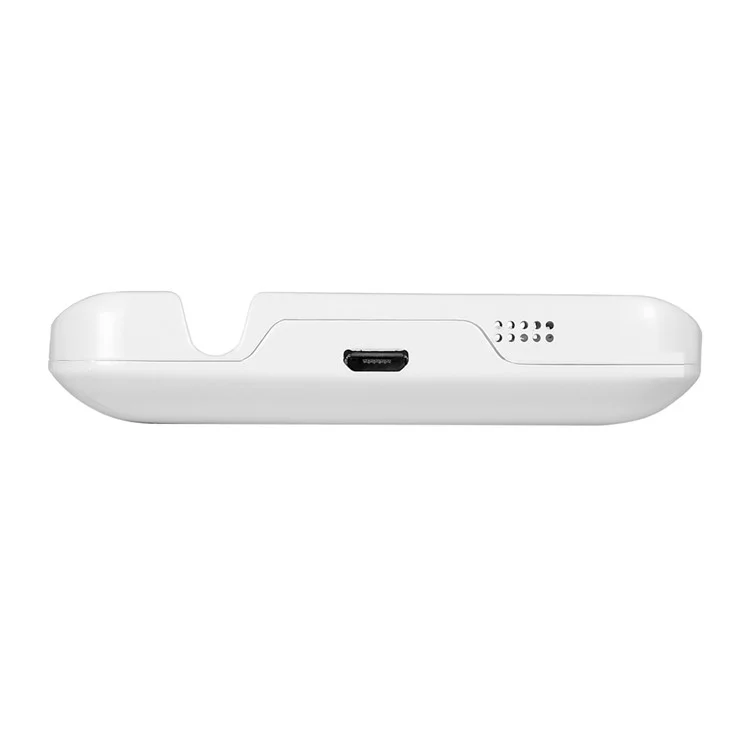 LINK DREAM 4500mAh External Battery Charger Case for Samsung Galaxy S6 Edge Plus G928 with Kickstand - White