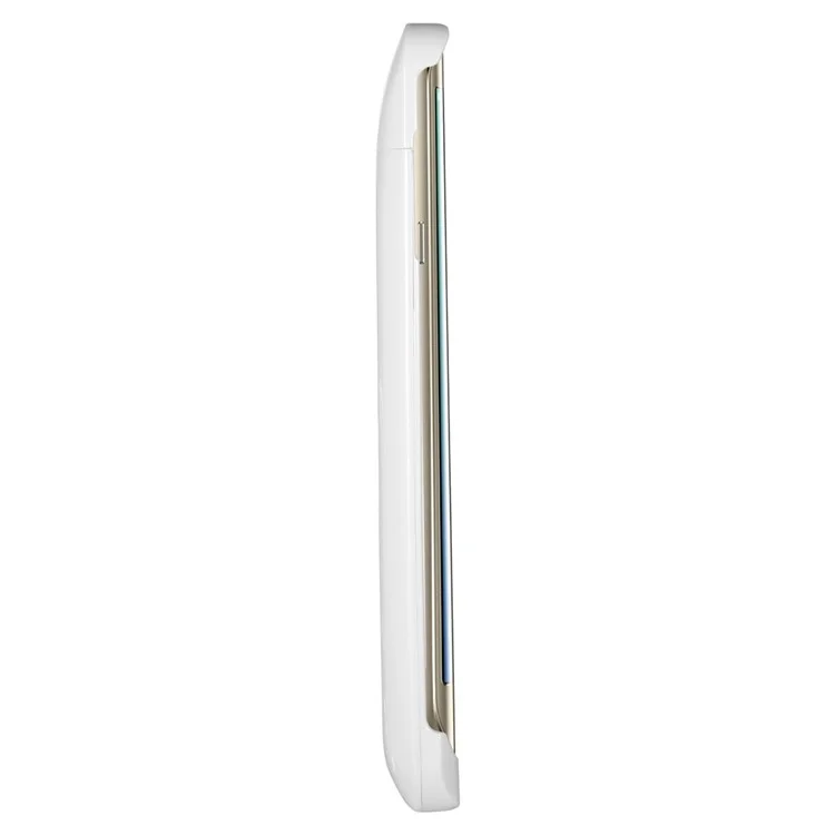 LINK DREAM 4500mAh External Battery Charger Case for Samsung Galaxy S6 Edge Plus G928 with Kickstand - White