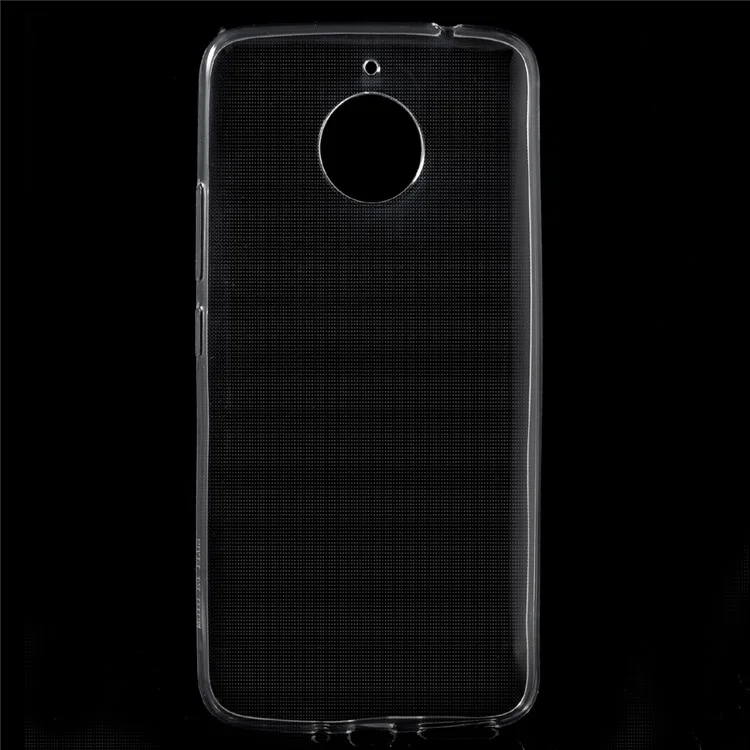 Transparent Soft TPU Super Thin Mobile Phone Case Accessory for Motorola Moto E4 Plus EU Version - Transparent