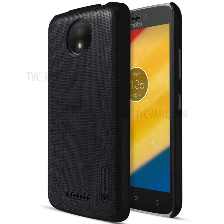 NILLKIN Super Frosted Shield Hard PC Back Case for Motorola Moto C Plus - Black