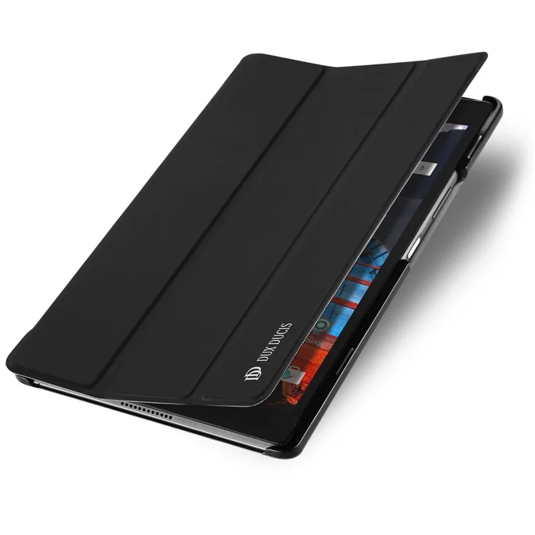DUX DUCIS Skin Pro Series Tri-fold Stand Leather Case for Lenovo Tab 4 8 8.0-inch - Black