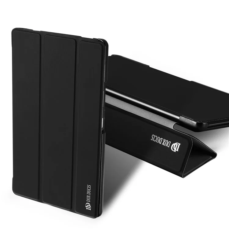 DUX DUCIS Skin Pro Series Tri-fold Stand Leather Case for Lenovo Tab 4 8 8.0-inch - Black