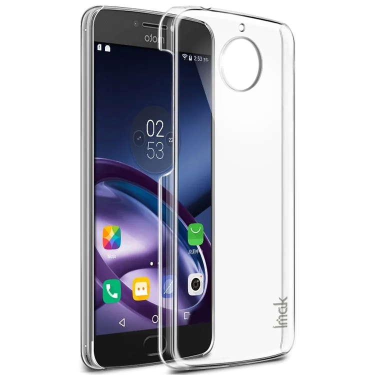 IMAK Crystal Case II for Motorola Moto G5S Scratch-resistant Clear PC Hard Cover