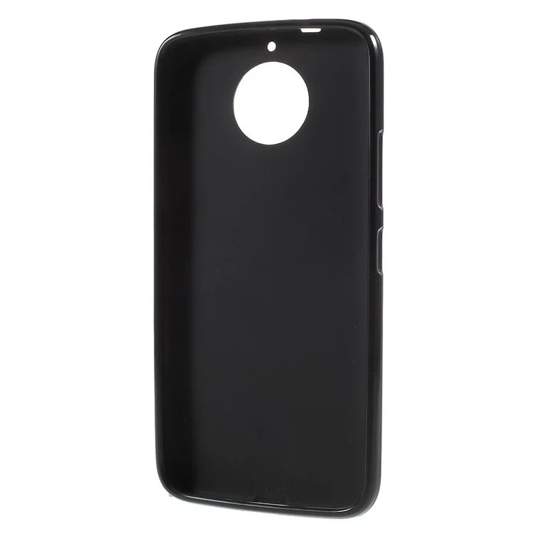 Double-sided Frosted TPU Case for Motorola Moto G5S Plus - Black