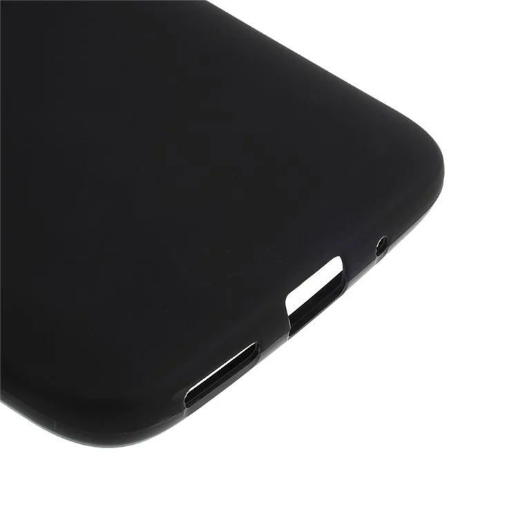 Double-sided Frosted TPU Case for Motorola Moto G5S Plus - Black