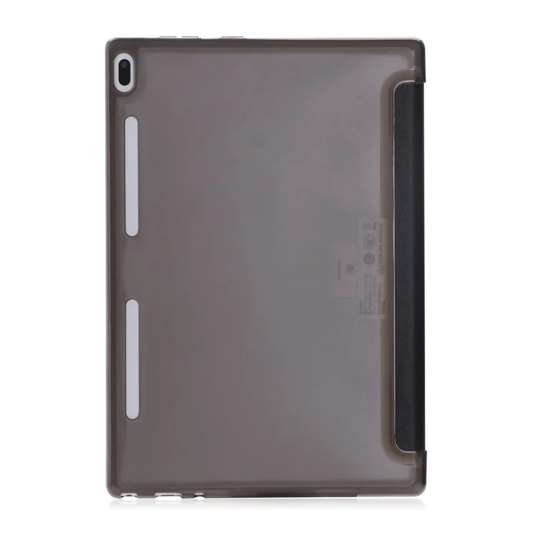 PU Leather Tri-fold Stand Tablet Case for Lenovo Tab 4 10 (TB-X304F/N) - Black