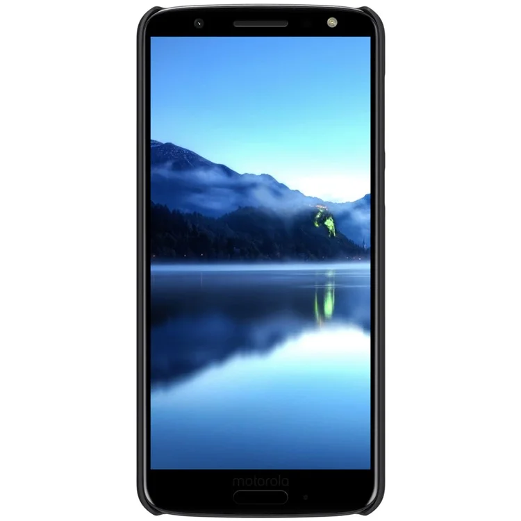NILLKIN for Motorola Moto G6 Super Frosted Shield Hard PC Back Case - Black