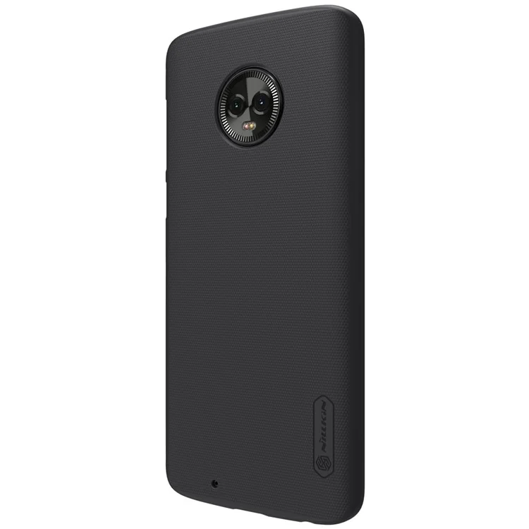 NILLKIN for Motorola Moto G6 Super Frosted Shield Hard PC Back Case - Black