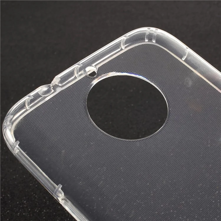 Shock Absorption Clear TPU Cell Phone Case for Motorola Moto G5 Plus - Transparent