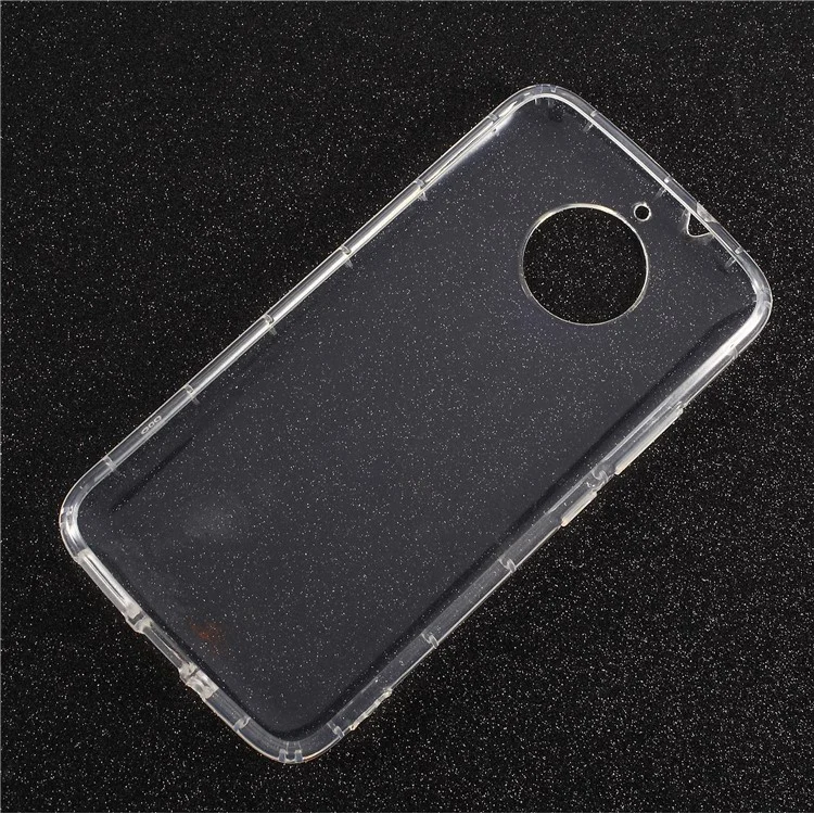 Drop-proof Clear Soft TPU Phone Case for Motorola Moto G5S - Transparent