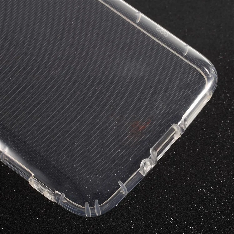 Drop-proof Clear Soft TPU Phone Case for Motorola Moto G5S - Transparent