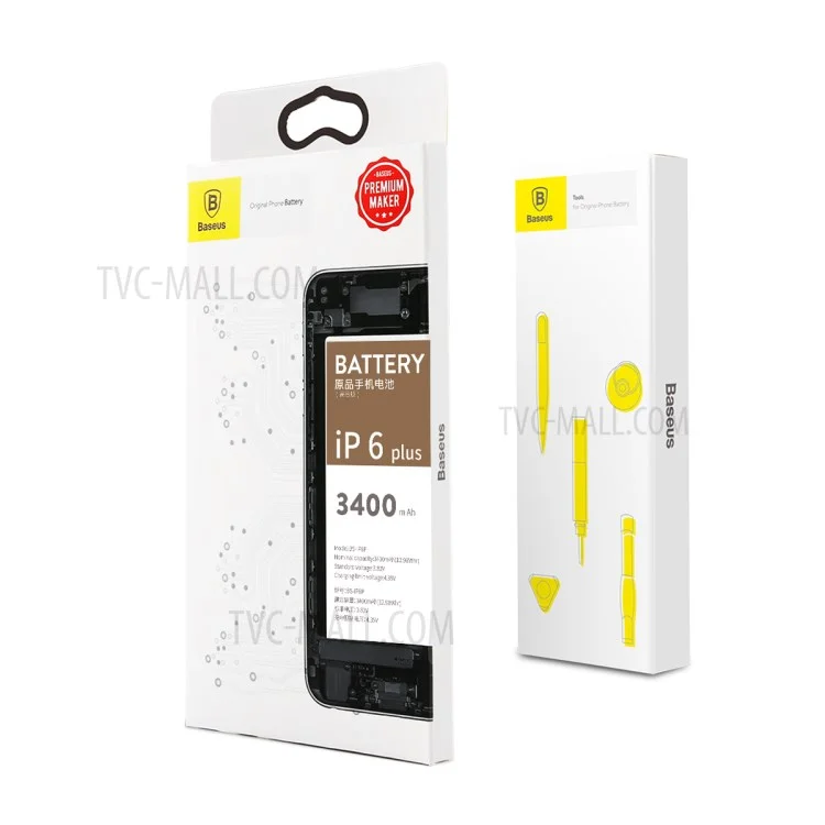 BASEUS BS-IP6P 3.82V 3400mAh Li-polymer Battery Replacement for iPhone 6 Plus 5.5 inch