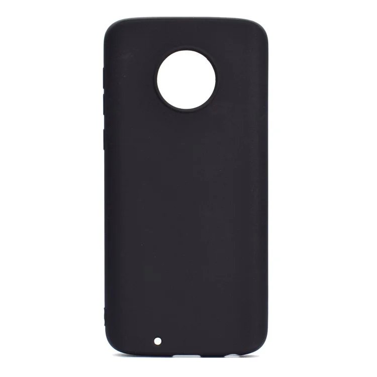 Soft Matte TPU Back Case for Motorola Moto G6 - Black