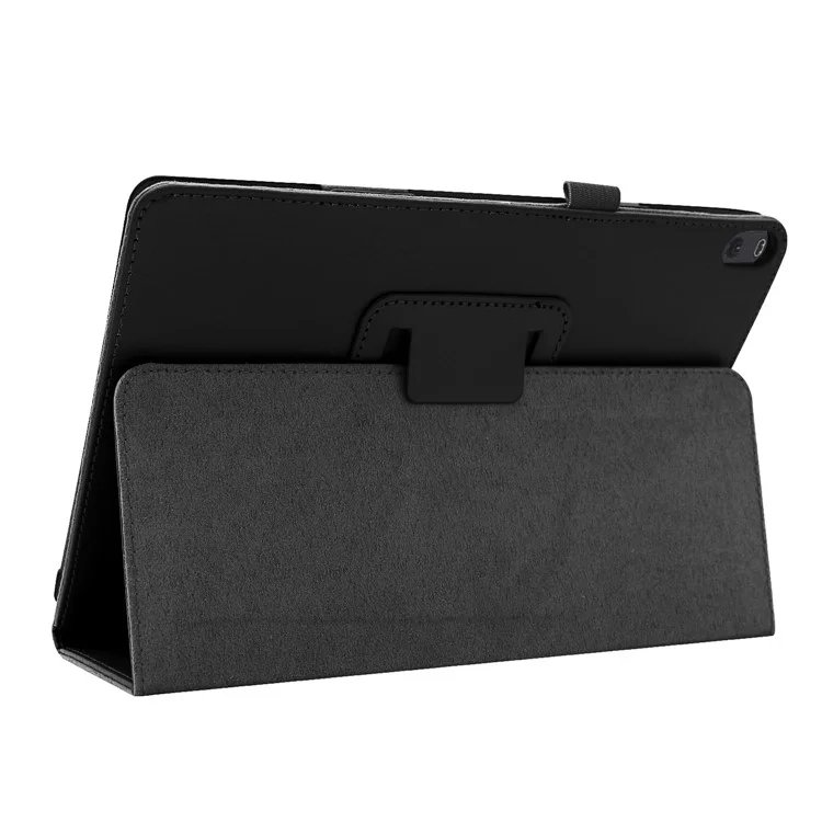 Per Lenovo Tab P10 10.1 pollici Custodia protettiva in pelle grana di litchi - Nera