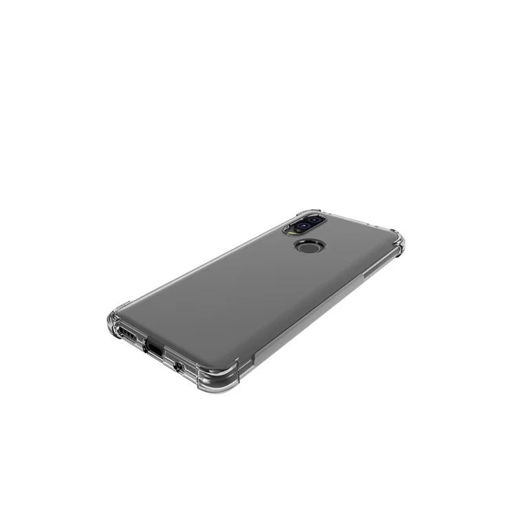 Custodia protettiva per telefono Motorola One Vision / P50 in TPU trasparente antiurto