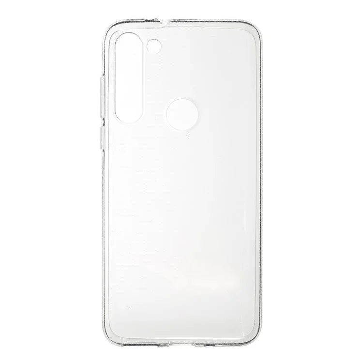 10 Pcs / Set Case de Téléphone TPU Soft Transparent Pour Motorola Moto G8 Power