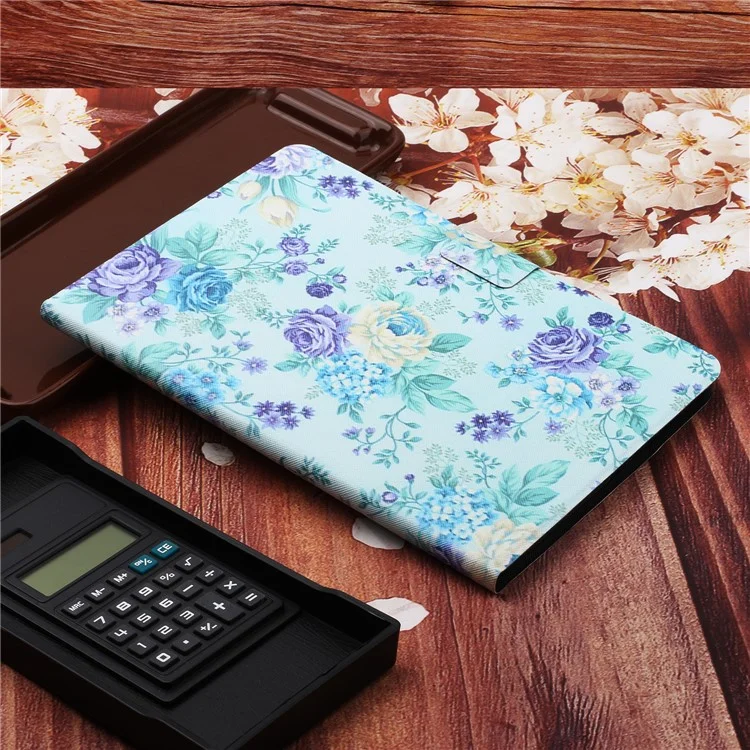 Housse de tablette à motif floral pour Lenovo Tab M10 TB-X605F - Fleur vive
